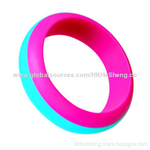 2014 Characteristic Food Grade Silicone Bracelets, Non-toxic and BPA-free
